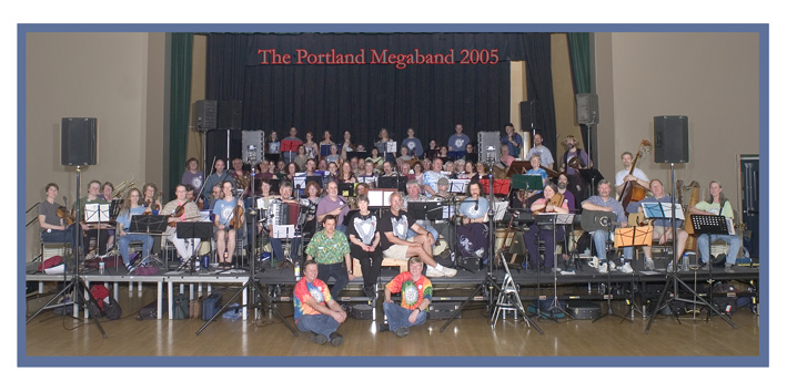 photo of The Portland Megaband 2005