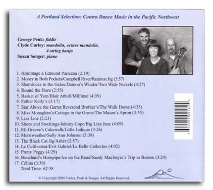 back cover of Portland Selection 1